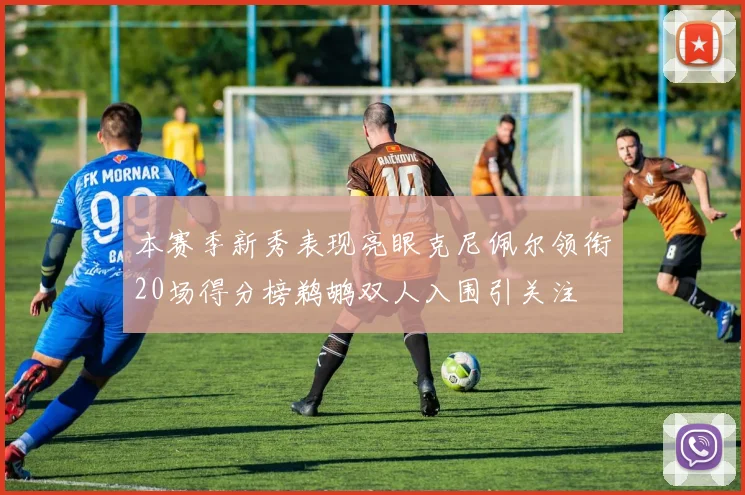 本赛季新秀表现亮眼克尼佩尔领衔20场得分榜鹈鹕双人入围引关注